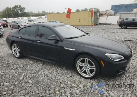 2016 BMW 640 Xi Gran Coupe из США, поврежденный, VIN WBA6D2C56GGT65556